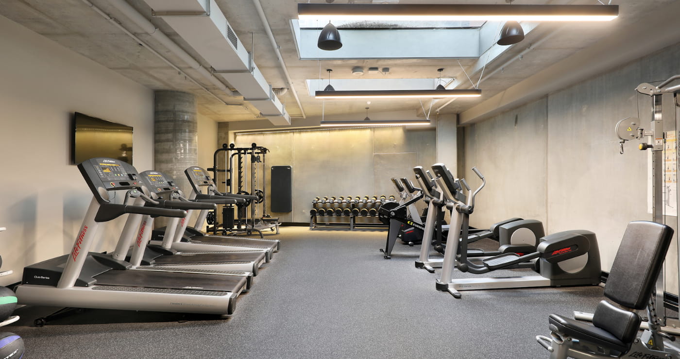 Gym at Iglu Melbourne City