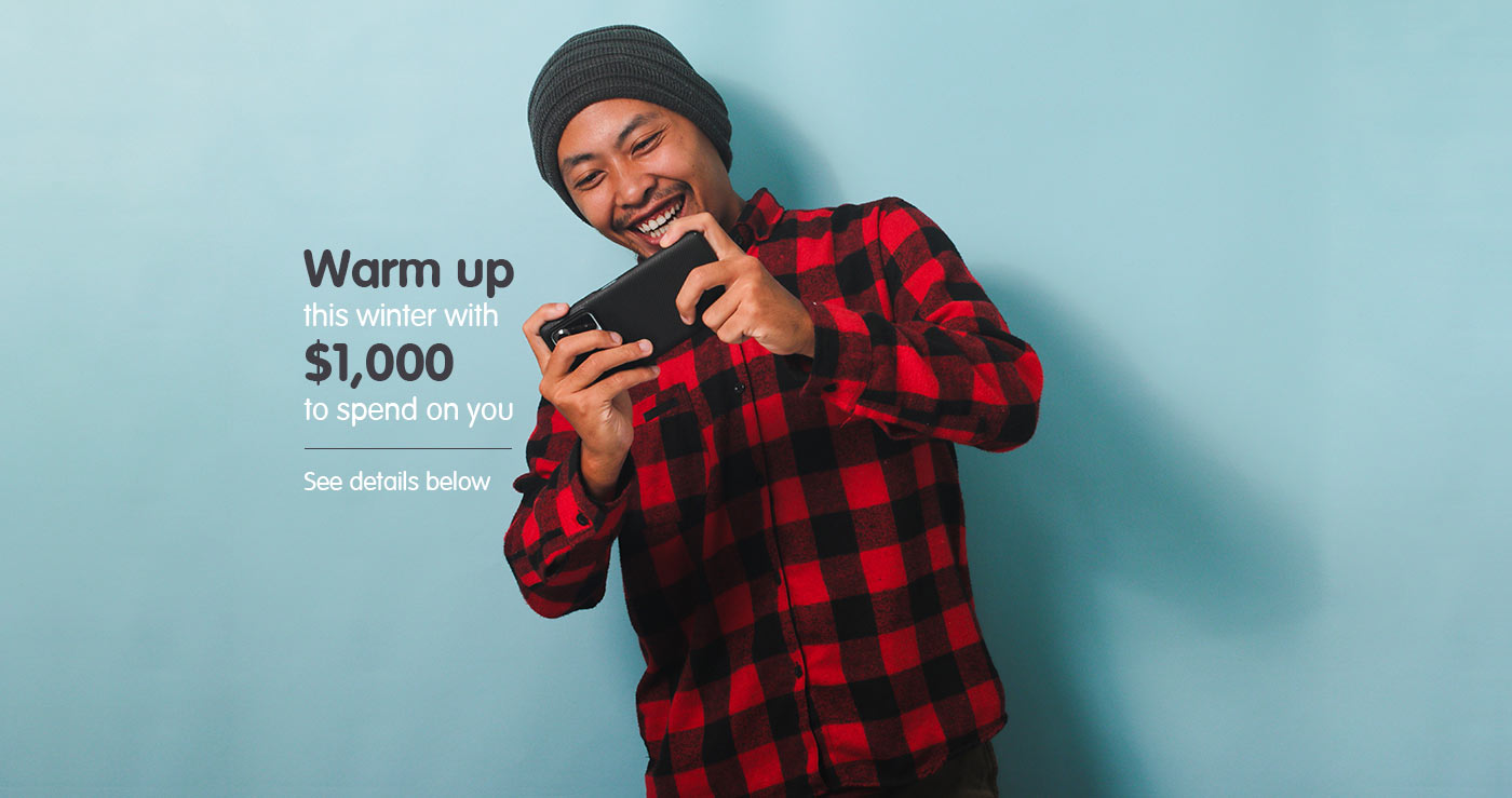 Winter Warmer Promo Banner