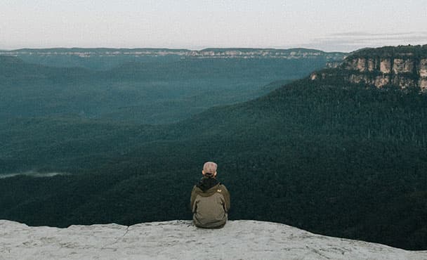 Blue Mountains in New South Wales Australia