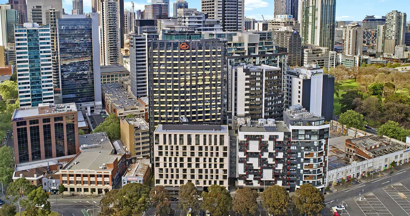 Exterior of Iglu Melbourne City